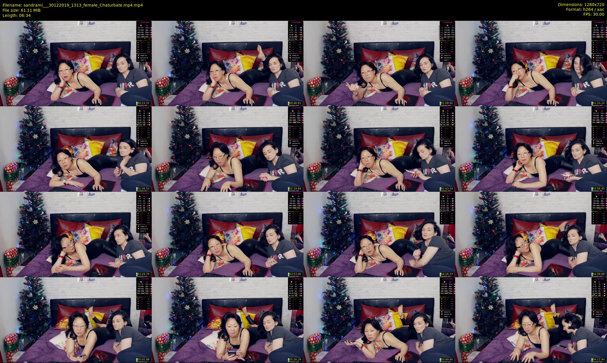 sandrami__ — 7 minute Chaturbate female cam show recording, 720p, Dec 30, 2019