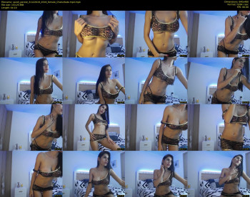 sarah_perezz — 45 minute Chaturbate female cam show recording, 480p, Dec 31, 2019