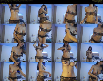 sarah_perezz — 12 minute Chaturbate female cam show recording, 480p, Dec 31, 2019