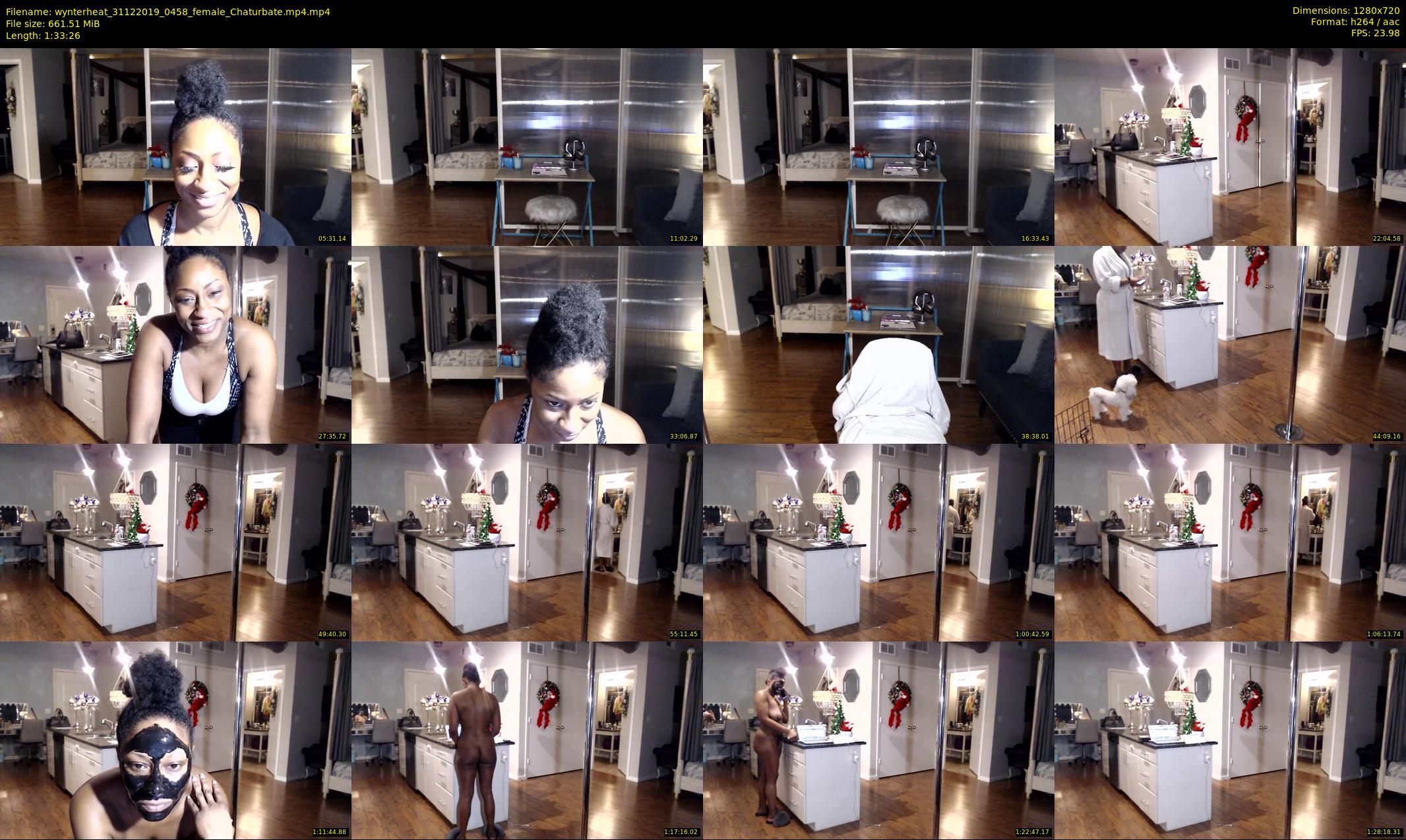 wynterheat — 94 minute Chaturbate female cam show recording, 720p, Dec 31, 2019