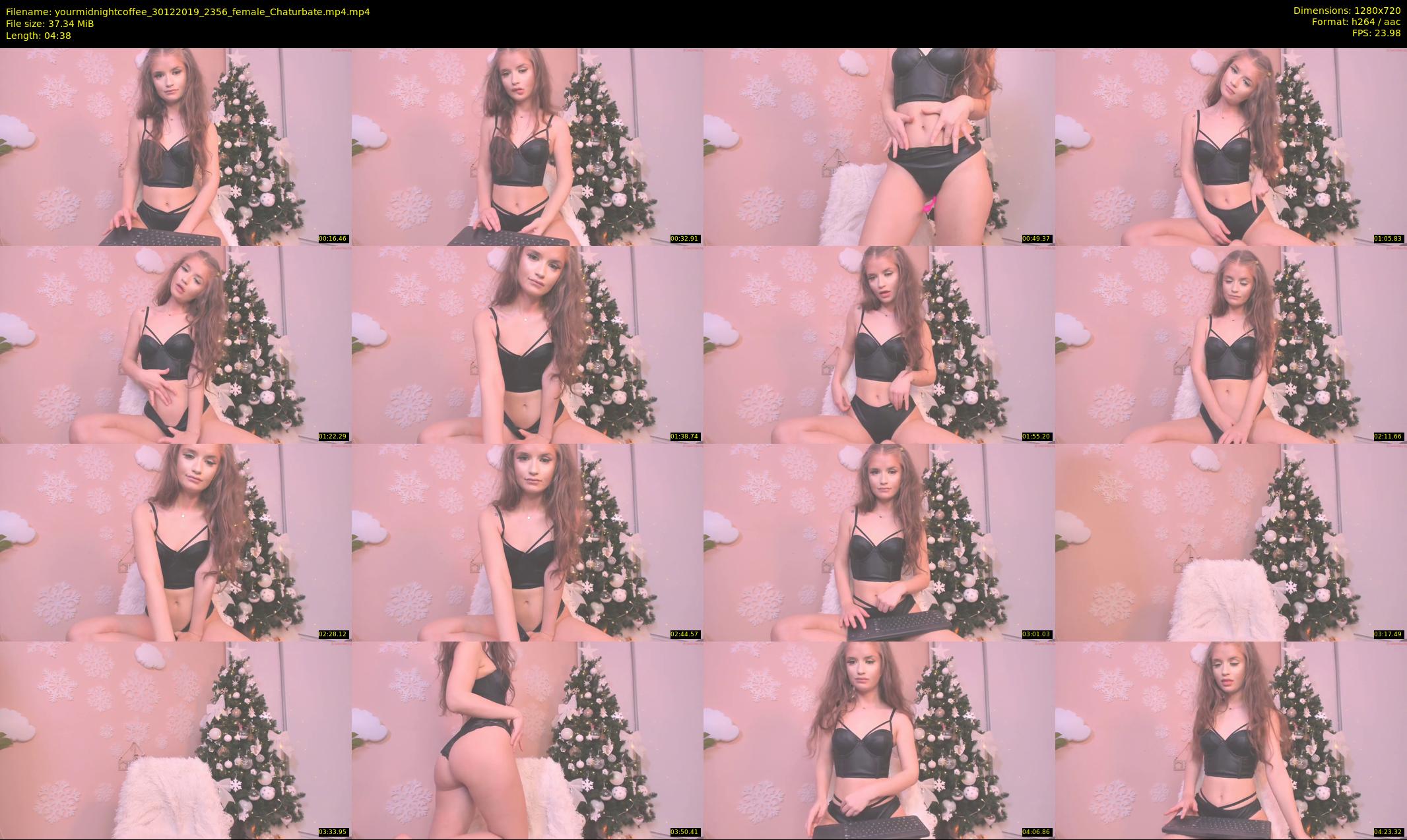 yourmidnightcoffee — 5 minute Chaturbate female cam show recording, 720p, Dec 30, 2019