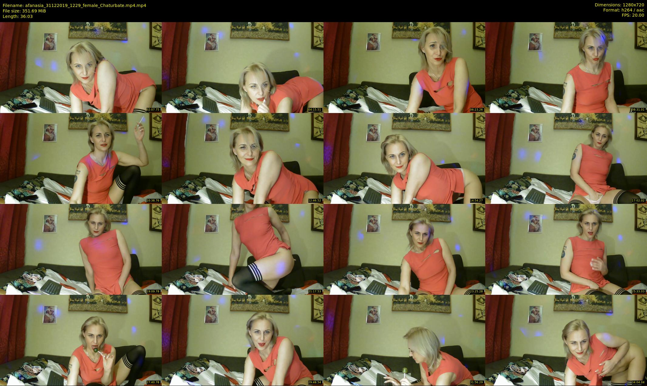 afanasia — 37 minute Chaturbate female cam show recording, 720p, Dec 31, 2019