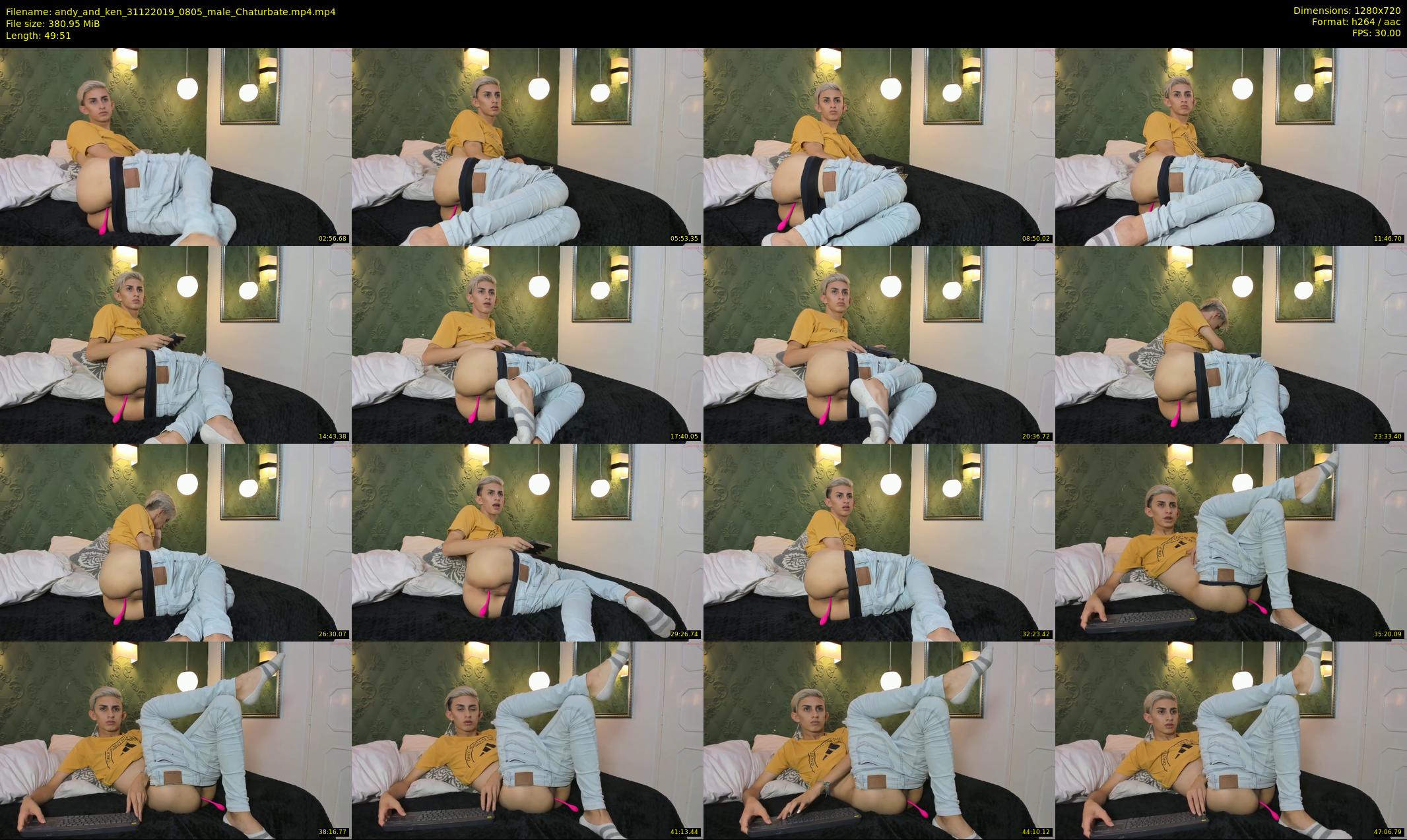 andy_and_ken — 50 minute Chaturbate male cam show recording, 720p, Dec 31, 2019