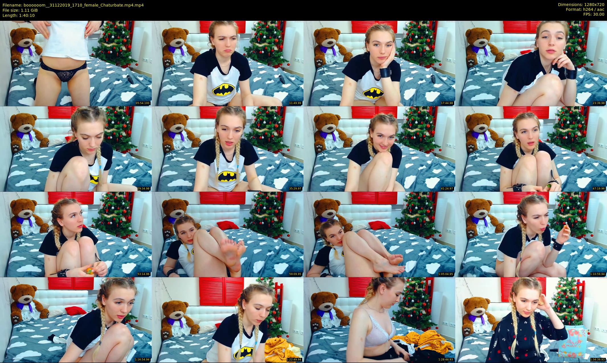 boooooom_ — 101 minute Chaturbate female cam show recording, 720p, Dec 31, 2019