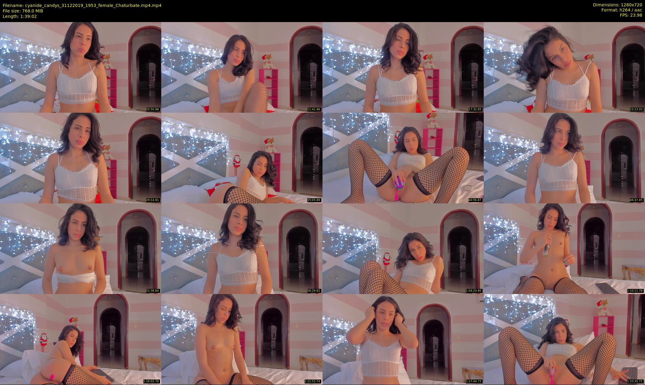 cyanide_candys — 100 minute Chaturbate female cam show recording, 720p, Dec 31, 2019