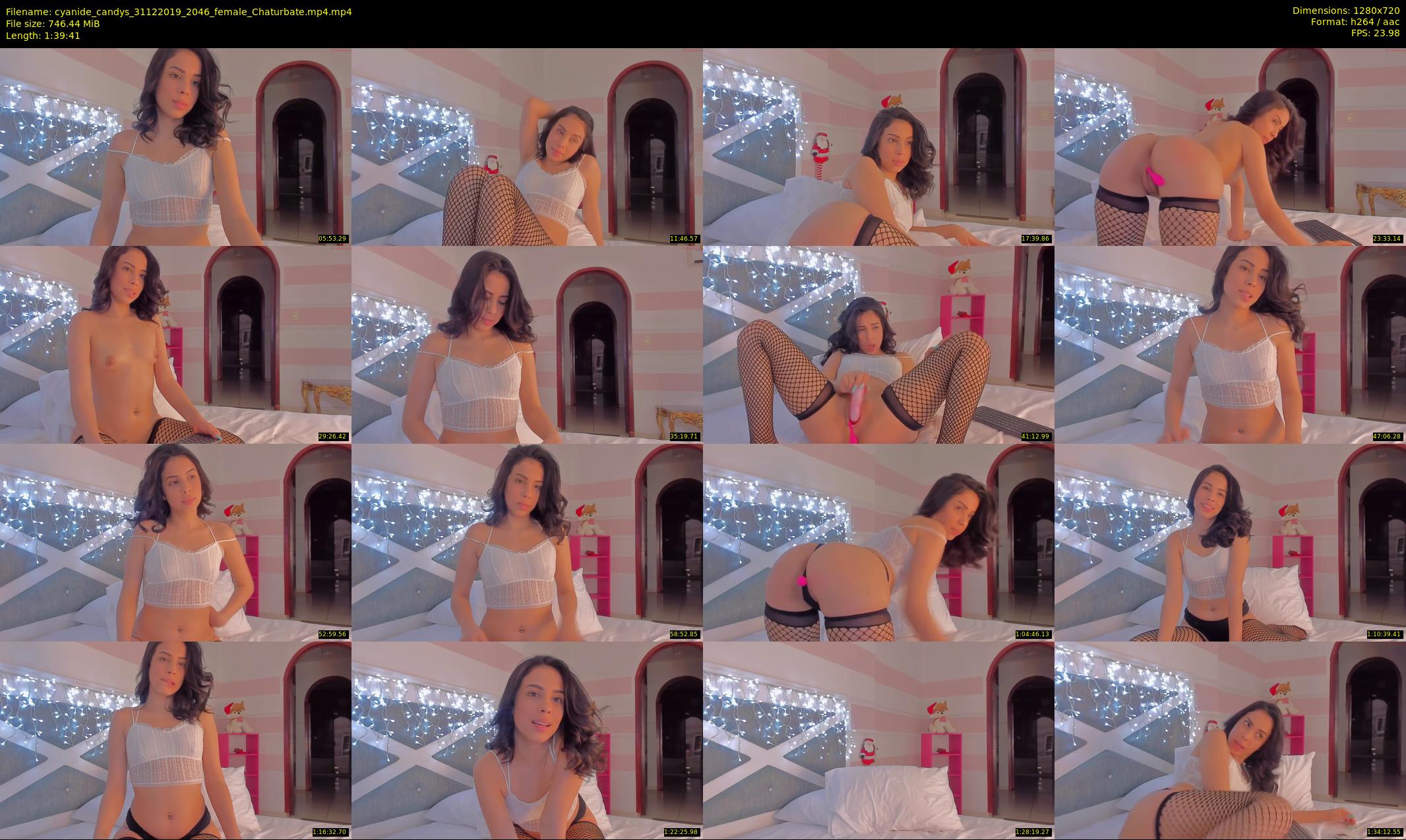 cyanide_candys — 100 minute Chaturbate female cam show recording, 720p, Dec 31, 2019