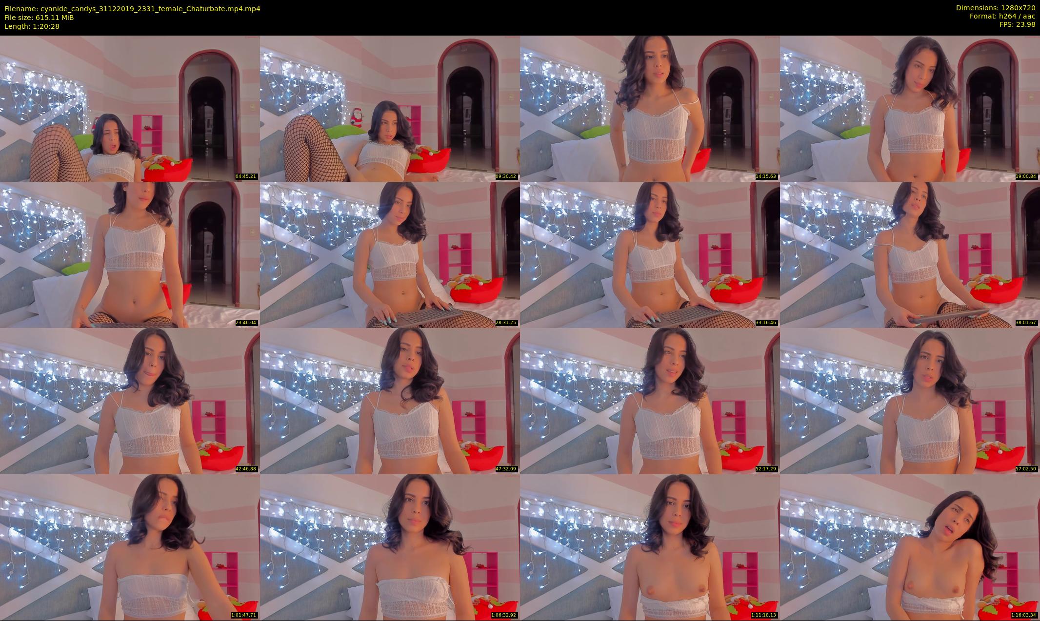 cyanide_candys — 81 minute Chaturbate female cam show recording, 720p, Dec 31, 2019