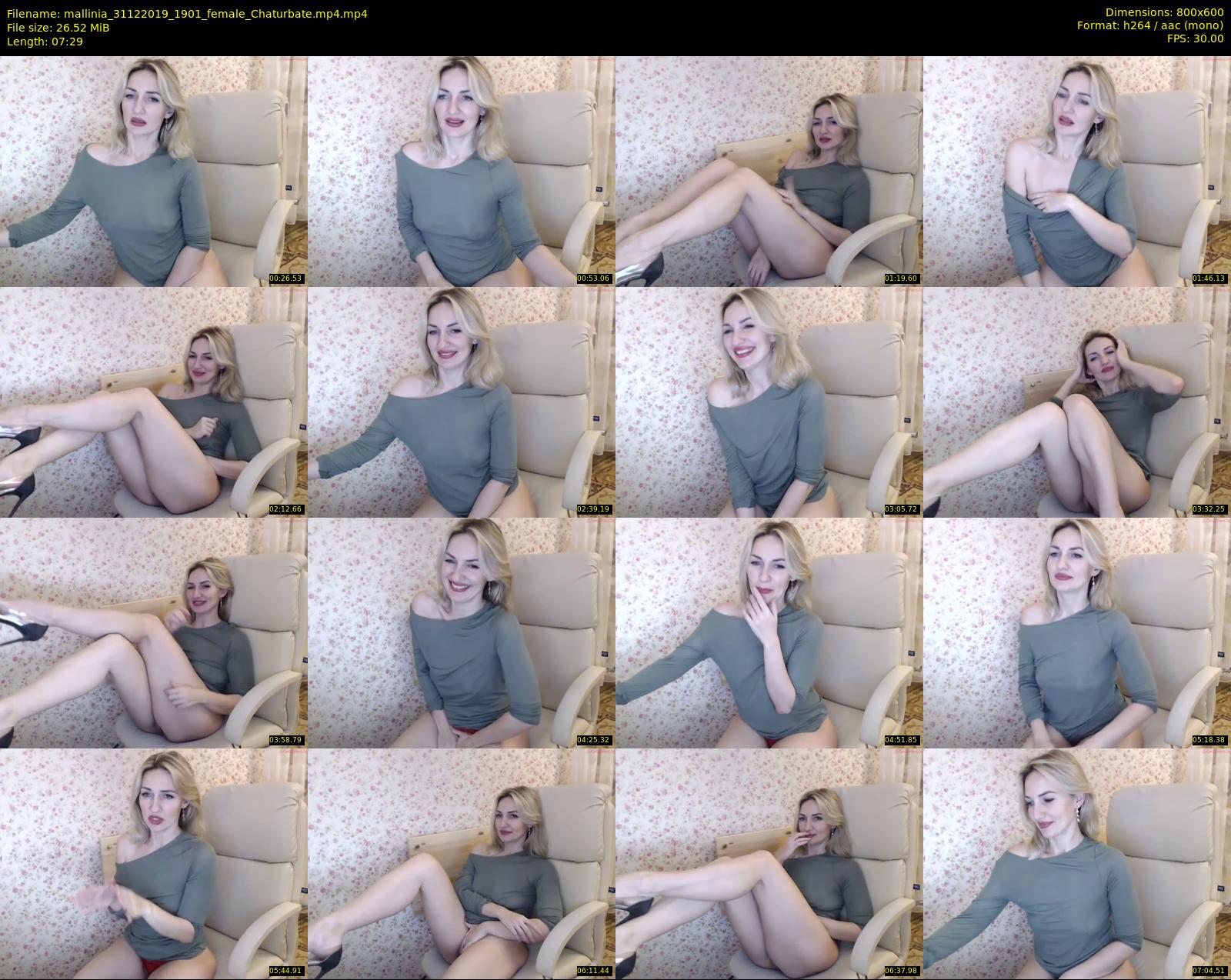 mallinia — 8 minute Chaturbate female cam show recording, 480p, Dec 31, 2019