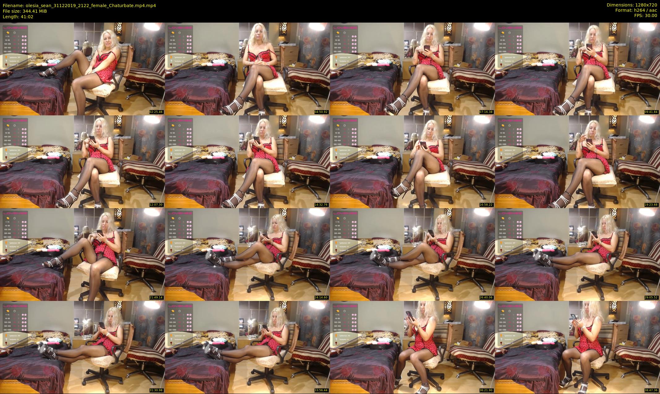 olesia_sean — 42 minute Chaturbate couple cam show recording, 720p, Dec 31, 2019