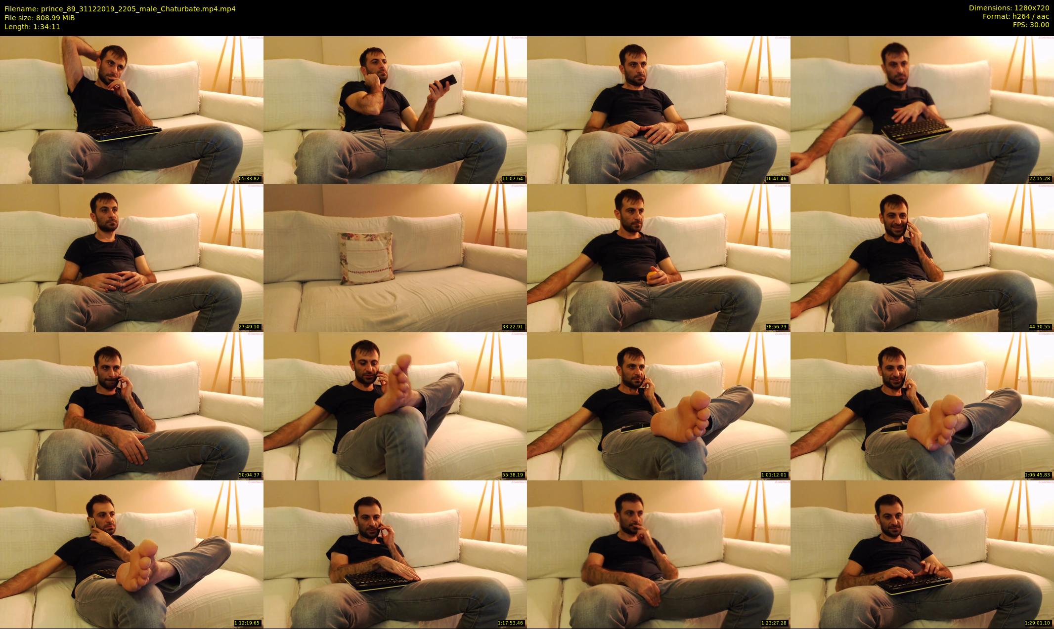prince_89 — 95 minute Chaturbate male cam show recording, 720p, Dec 31, 2019