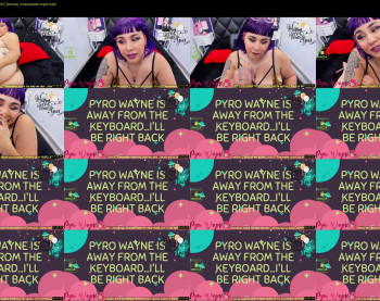 pyrowayne — 60 minute Chaturbate female cam show recording, 720p, Dec 31, 2019