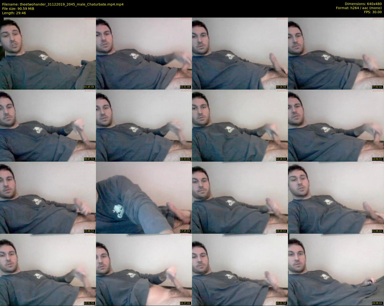 theetwohander — 30 minute Chaturbate male cam show recording, 480p, Dec 31, 2019