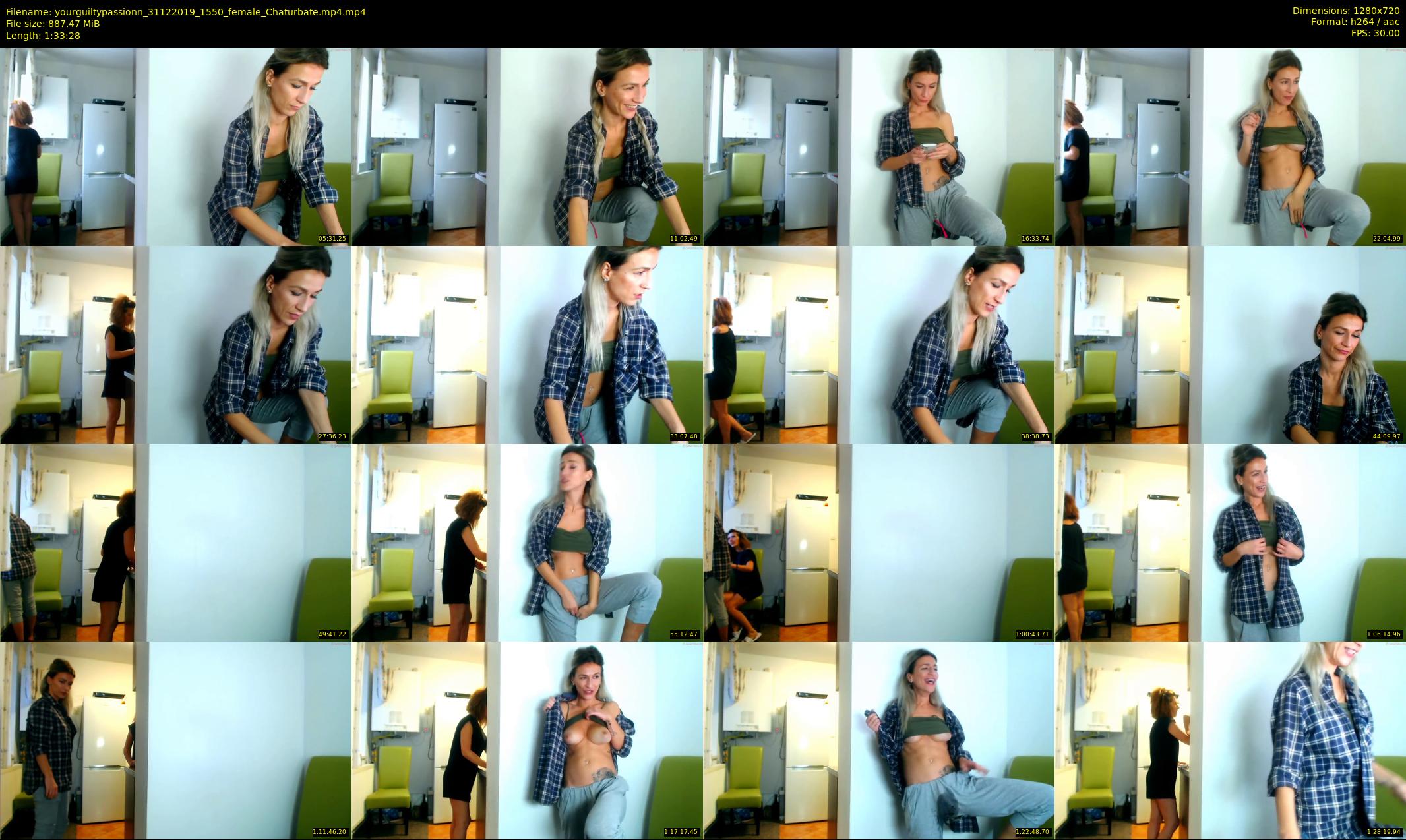 yourguiltypassionn — 94 minute Chaturbate female cam show recording, 720p, Dec 31, 2019