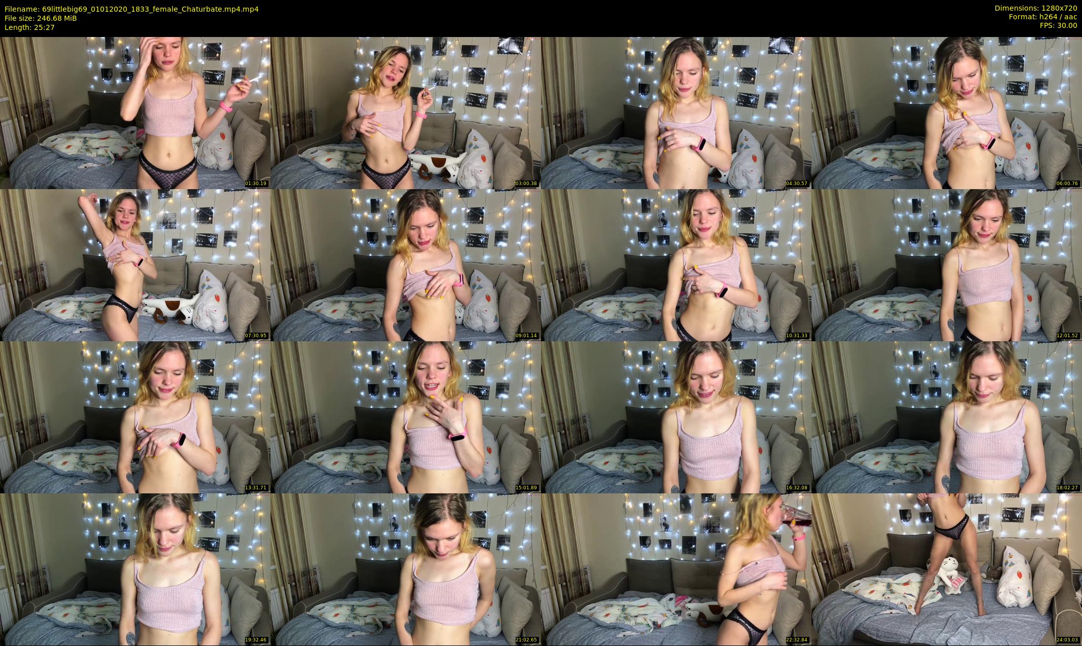 69littlebig69 — 26 minute Chaturbate couple cam show recording, 720p, Jan 1, 2020