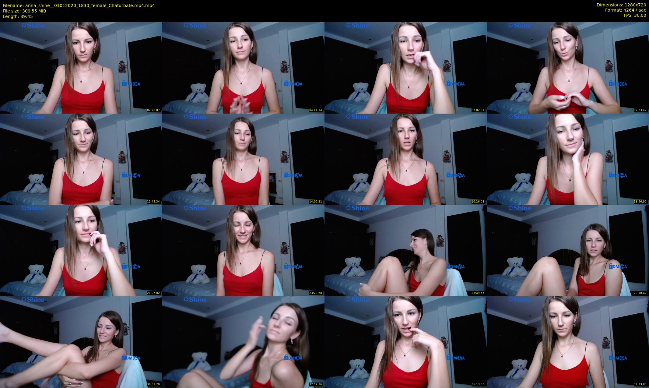 anna_shine_ — 40 minute Chaturbate female cam show recording, 720p, Jan 1, 2020