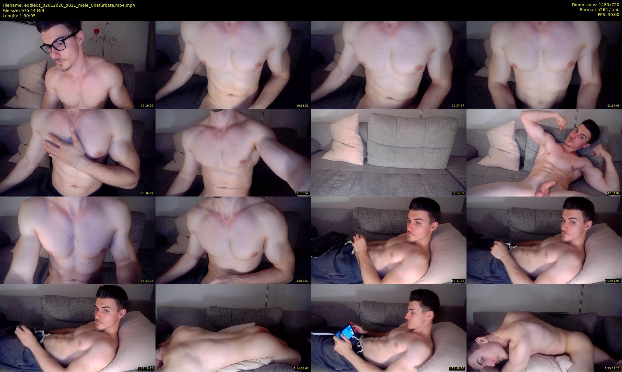 eddieds — 91 minute Chaturbate male cam show recording, 720p, Jan 2, 2020
