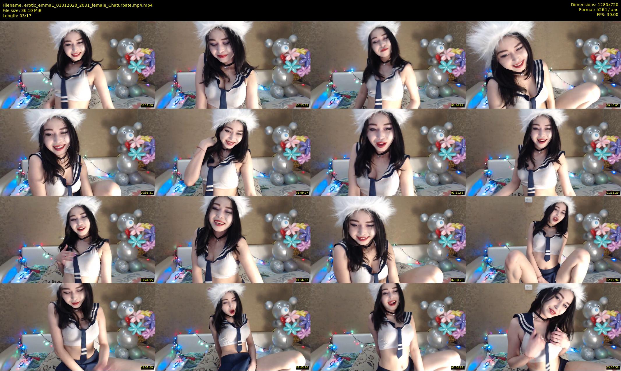 erotic_emma1 — 4 minute Chaturbate female cam show recording, 720p, Jan 1, 2020