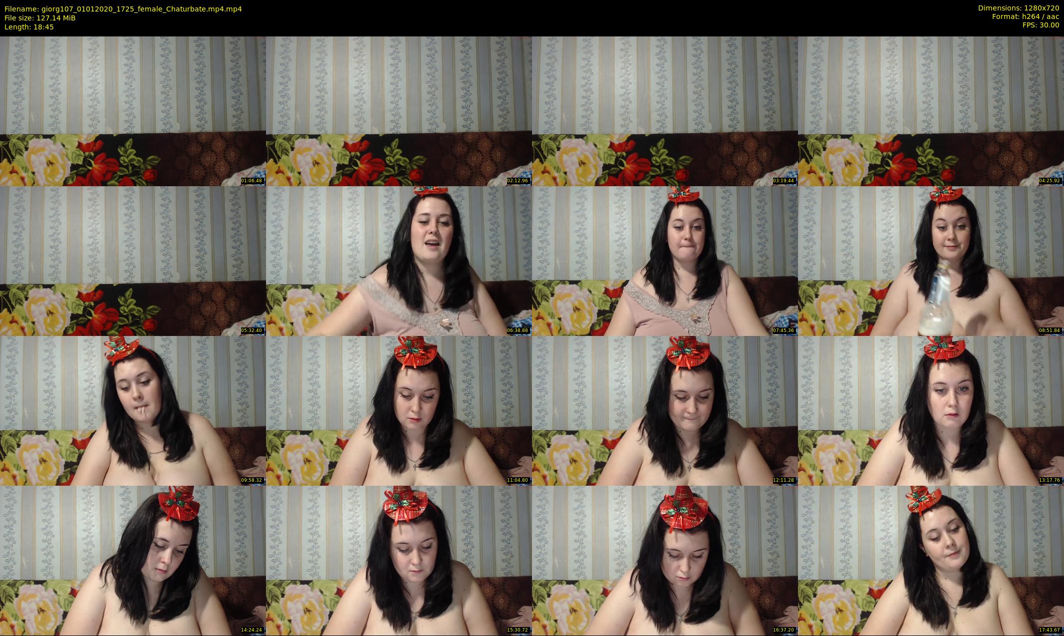 giorg107 — 19 minute Chaturbate couple cam show recording, 720p, Jan 1, 2020