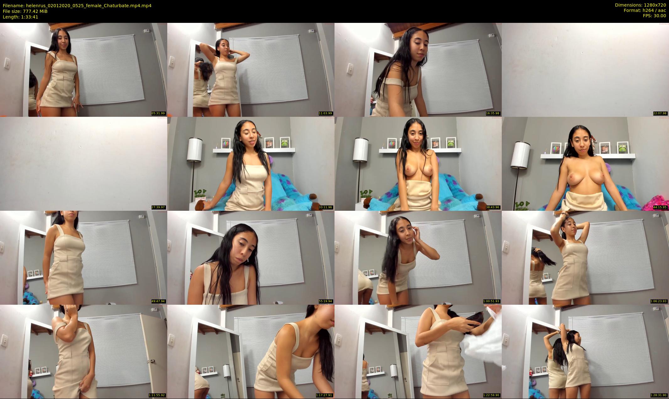 helenrus — 94 minute Chaturbate female cam show recording, 720p, Jan 2, 2020