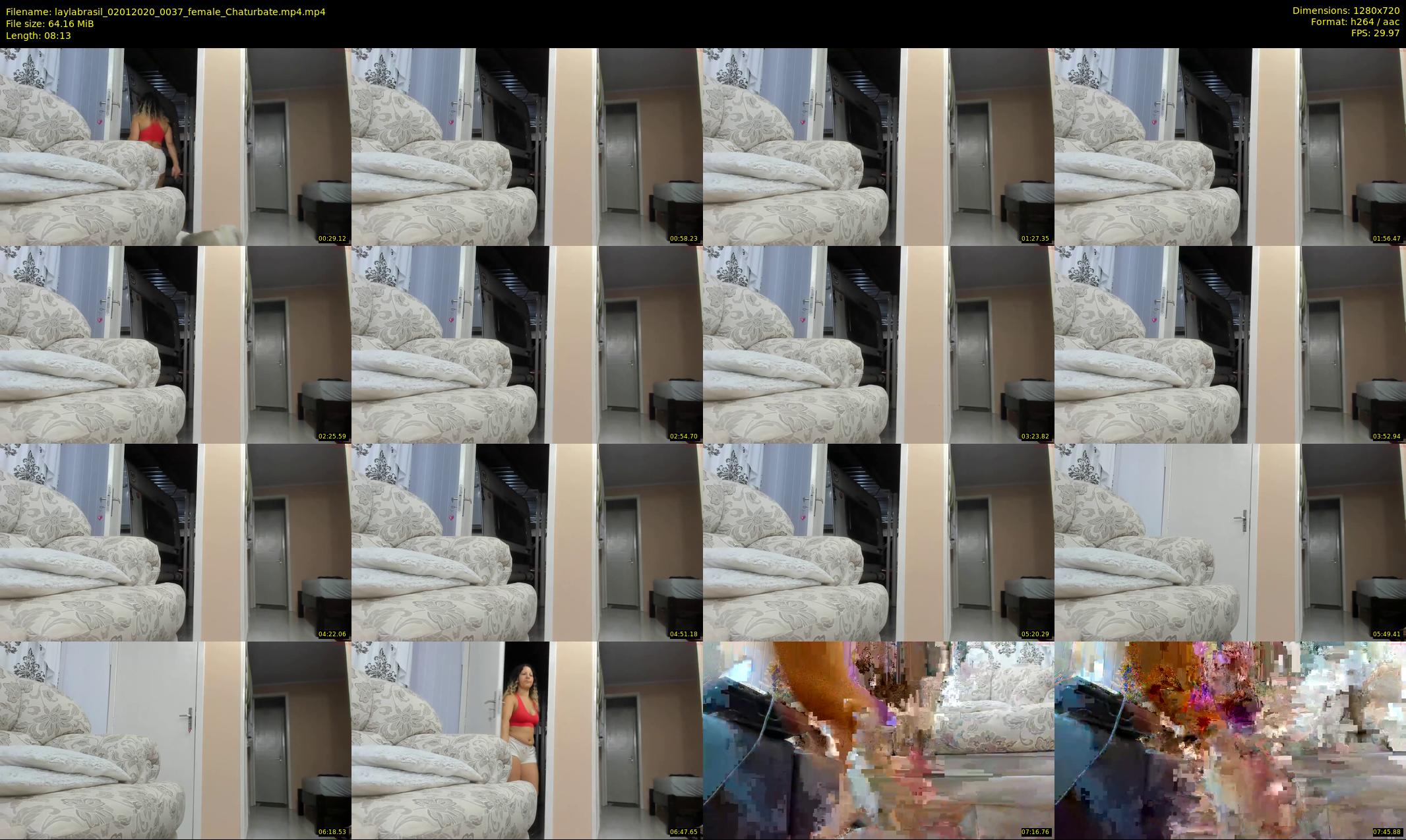 laylabrasil — 9 minute Chaturbate female cam show recording, 720p, Jan 2, 2020