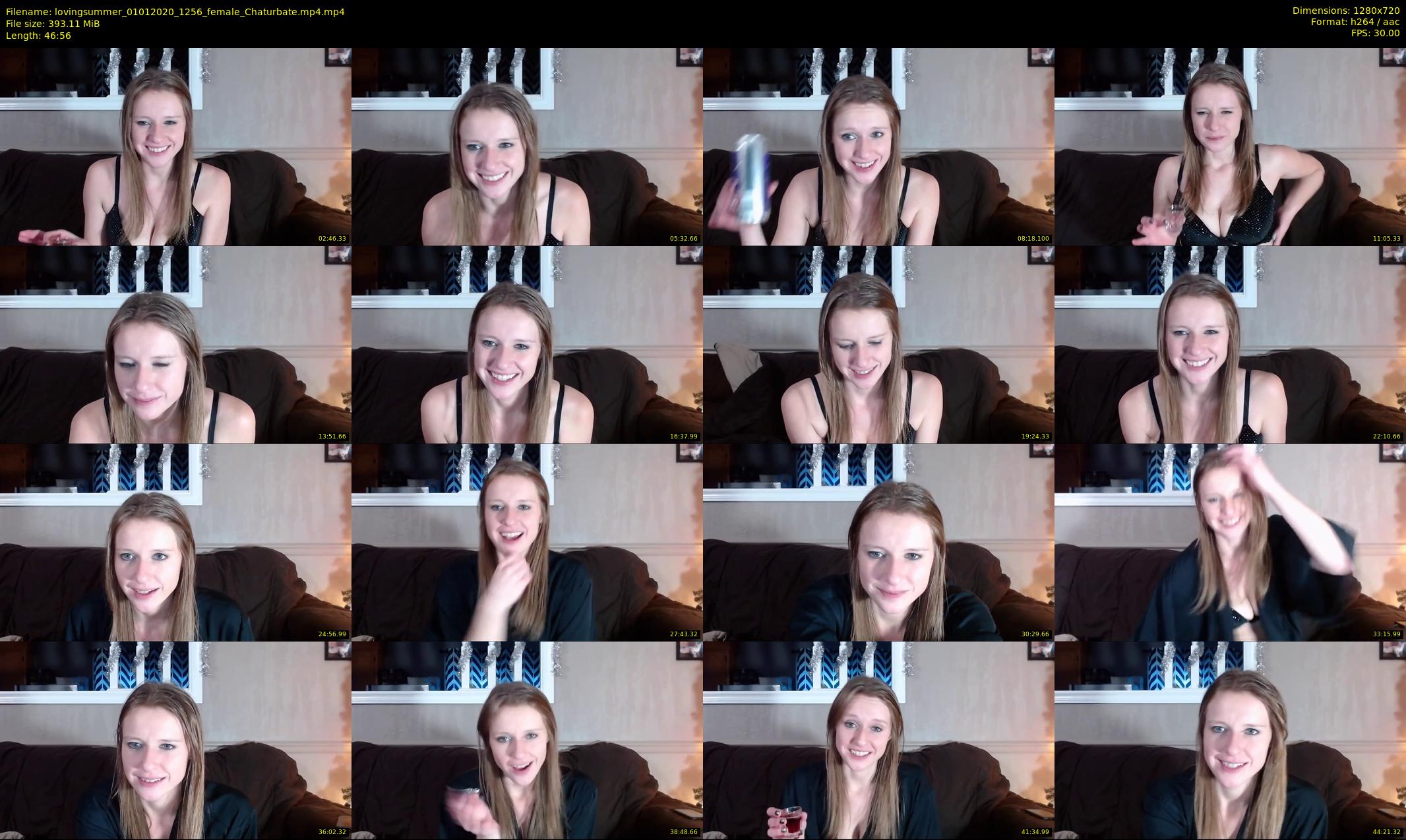 lovingsummer — 47 minute Chaturbate female cam show recording, 720p, Jan 1, 2020