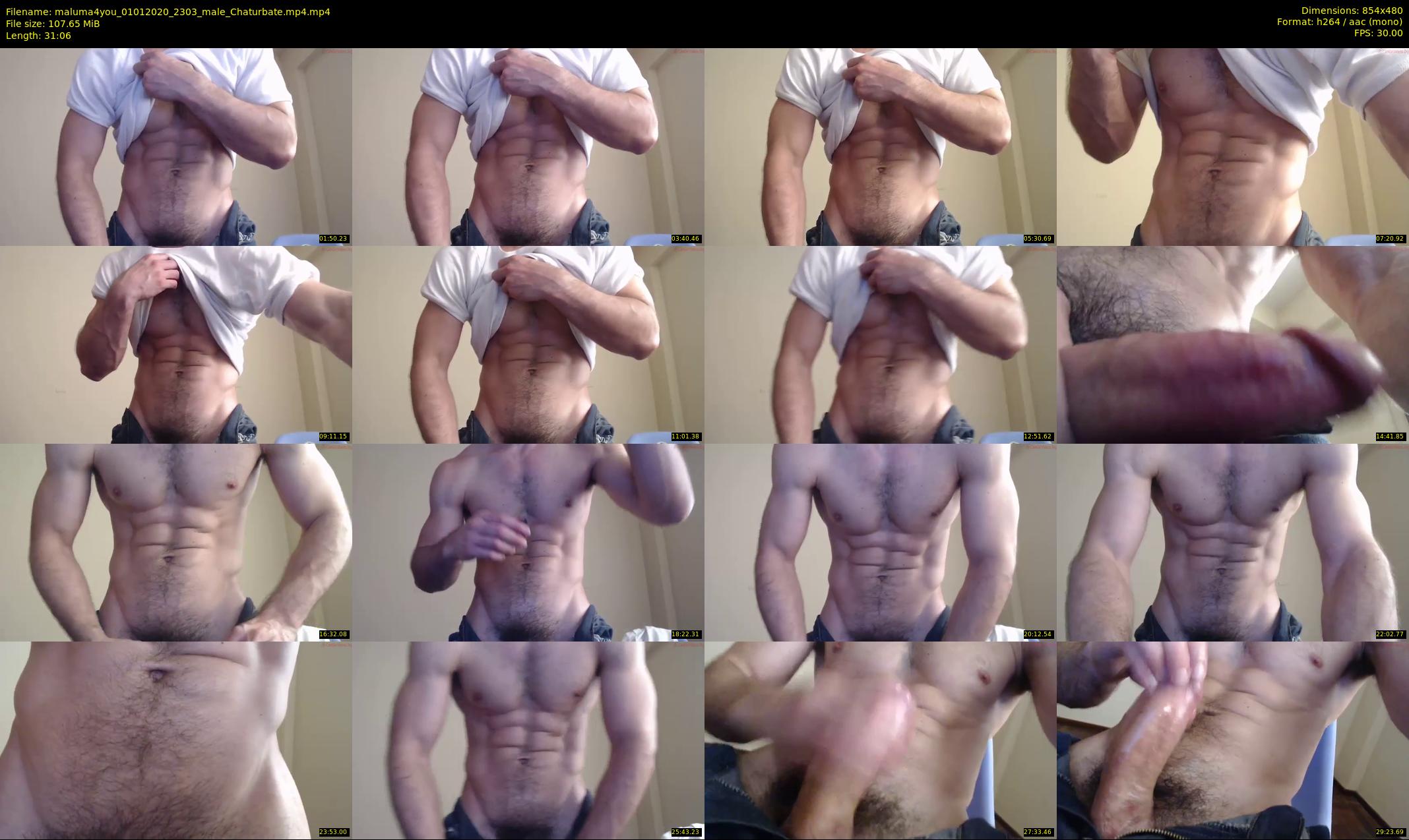 maluma4you — 32 minute Chaturbate male cam show recording, 480p, Jan 1, 2020