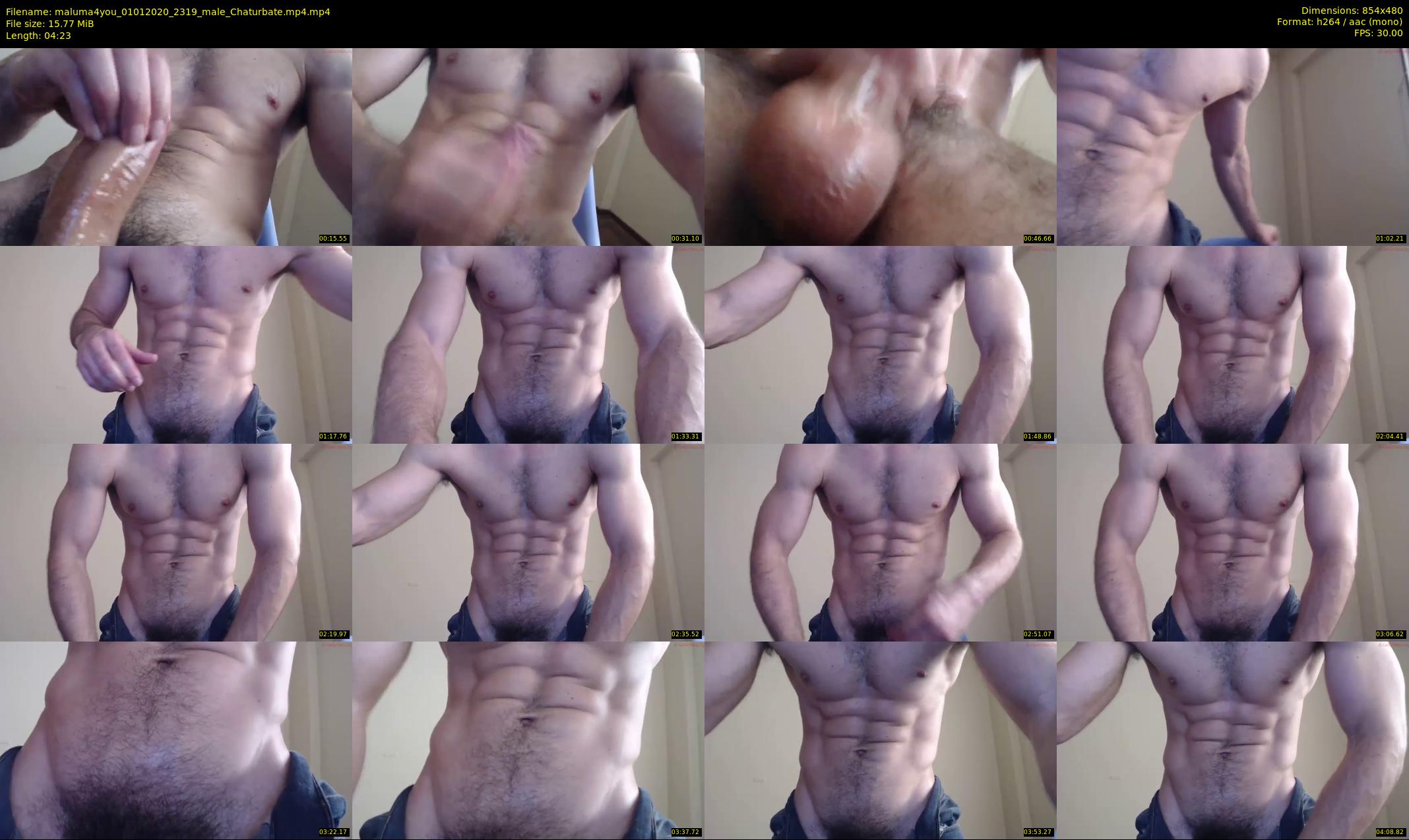 maluma4you — 5 minute Chaturbate male cam show recording, 480p, Jan 1, 2020