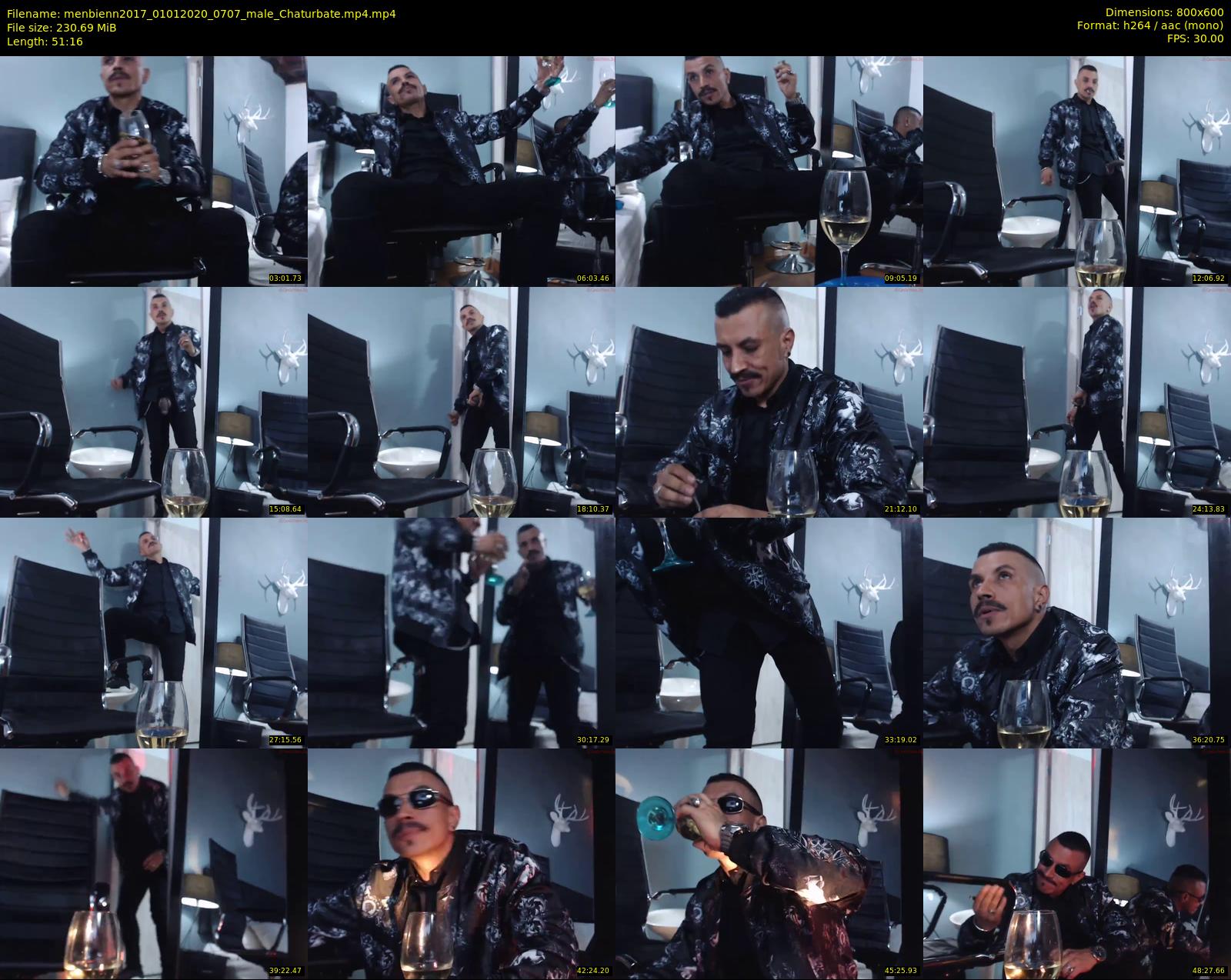 menbienn2017 — 52 minute Chaturbate male cam show recording, 480p, Jan 1, 2020