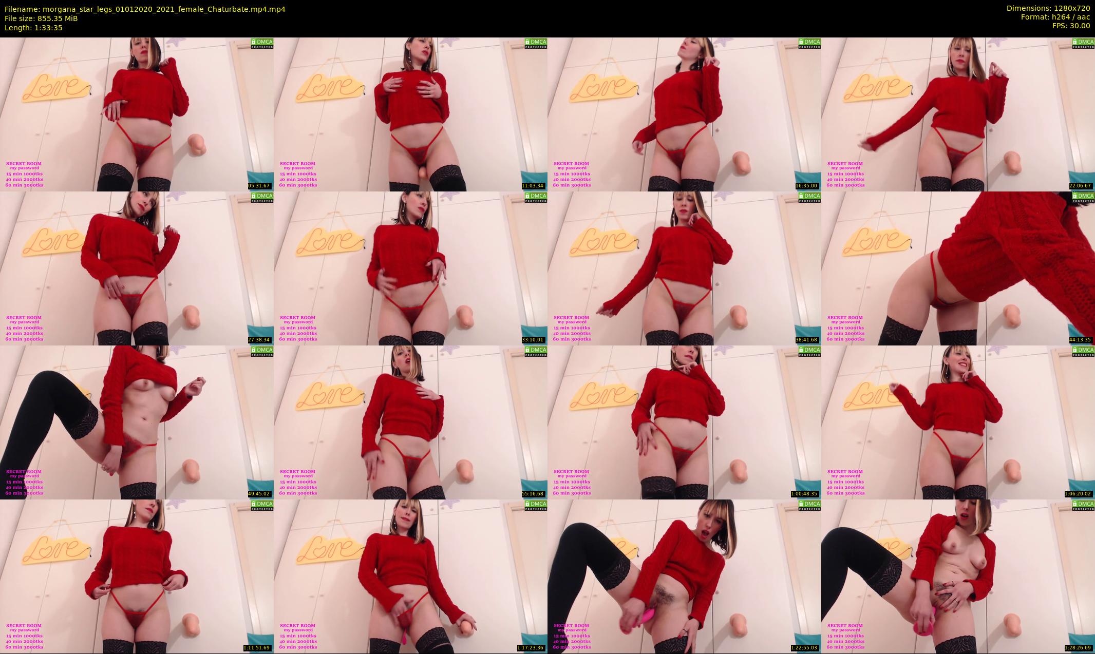 morgana_star_legs — 94 minute Chaturbate female cam show recording, 720p, Jan 1, 2020