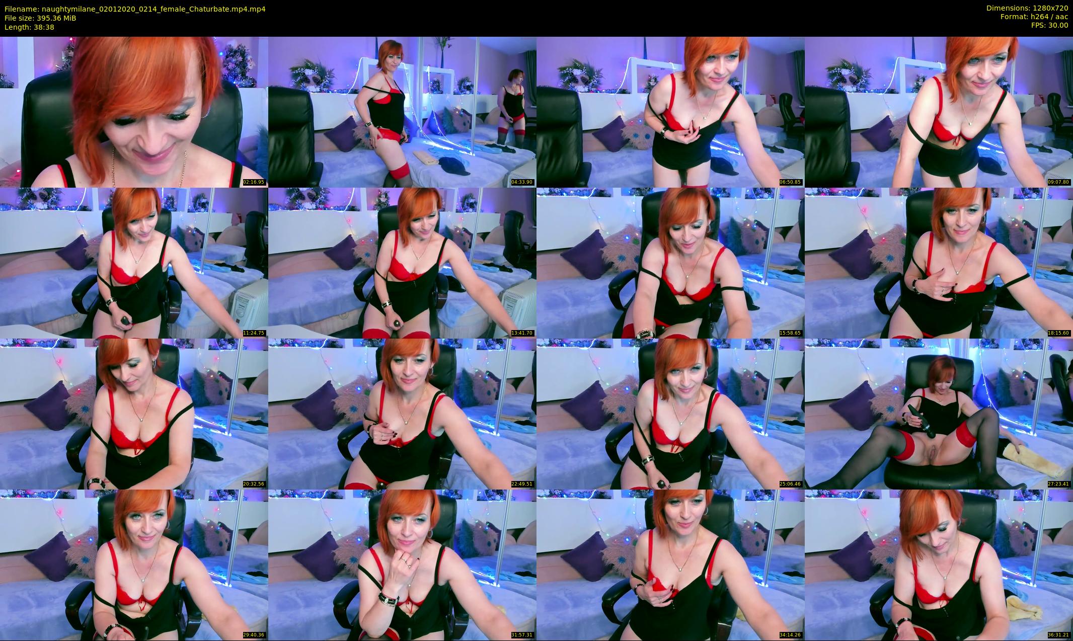 naughtymilane — 39 minute Chaturbate female cam show recording, 720p, Jan 2, 2020