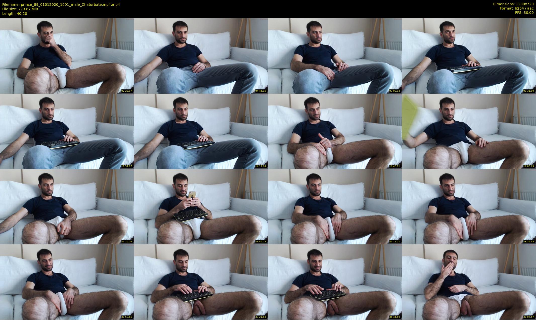 prince_89 — 41 minute Chaturbate male cam show recording, 720p, Jan 1, 2020