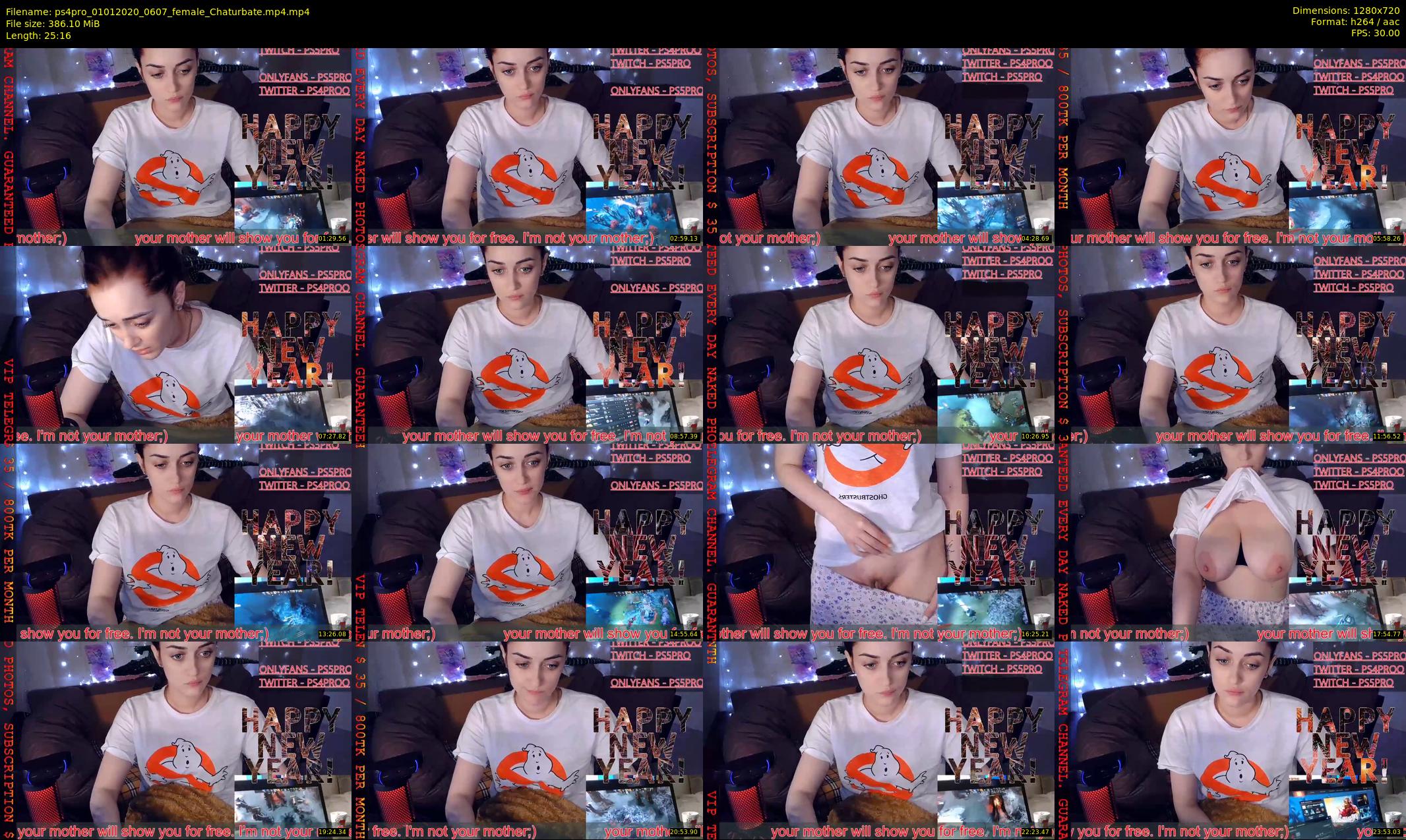 ps4pro — 26 minute Chaturbate female cam show recording, 720p, Jan 1, 2020