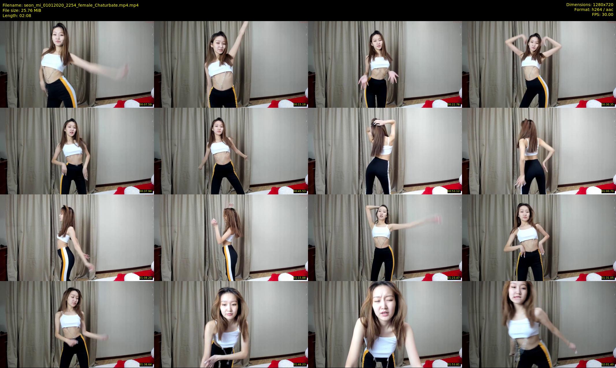 seon_mi — 3 minute Chaturbate female cam show recording, 720p, Jan 1, 2020