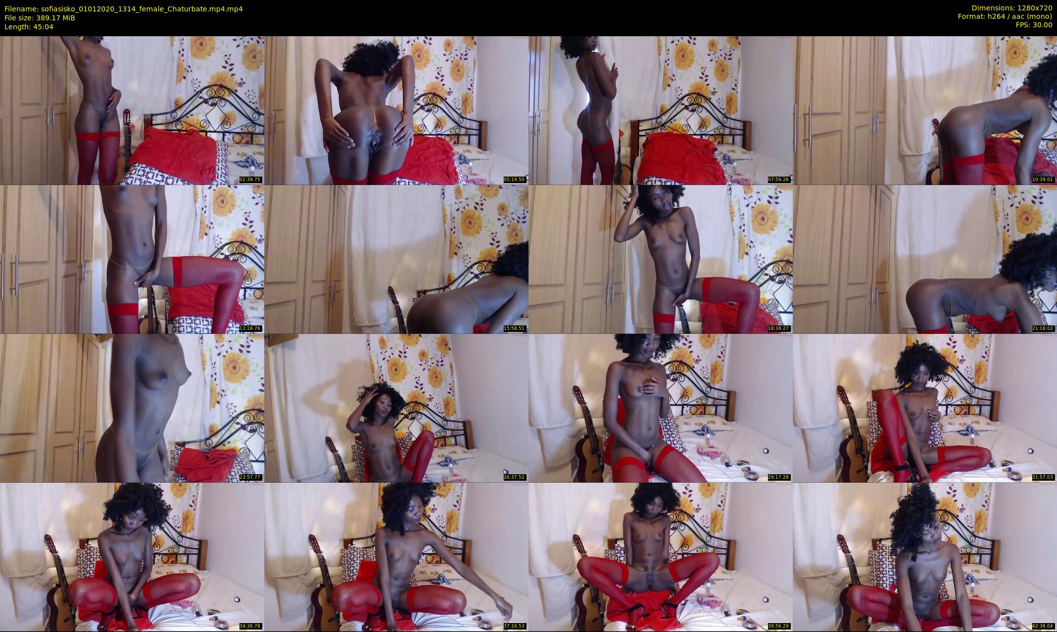 sofiasisko — 46 minute Chaturbate female cam show recording, 720p, Jan 1, 2020
