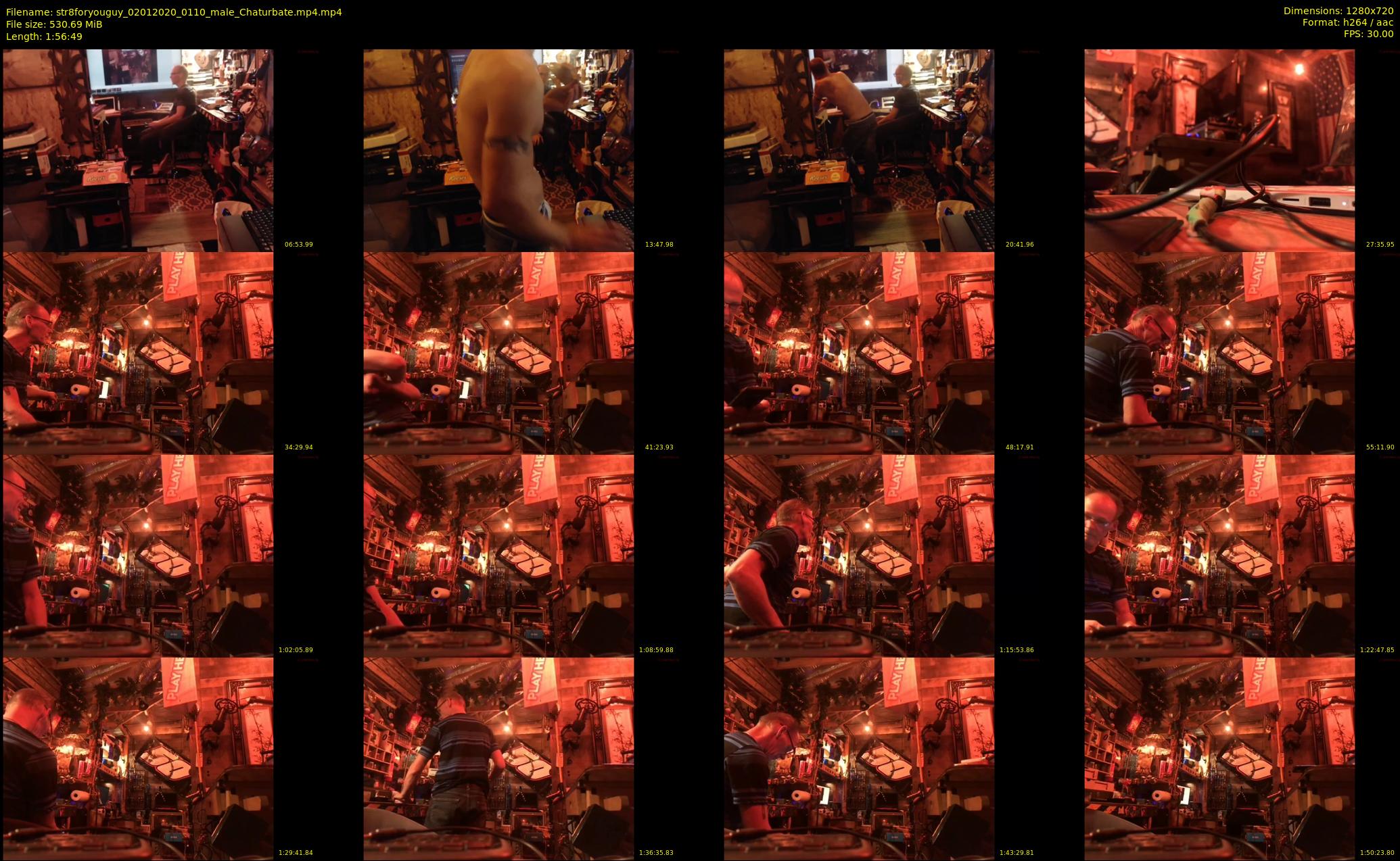 str8foryouguy — 117 minute Chaturbate male cam show recording, 720p, Jan 2, 2020