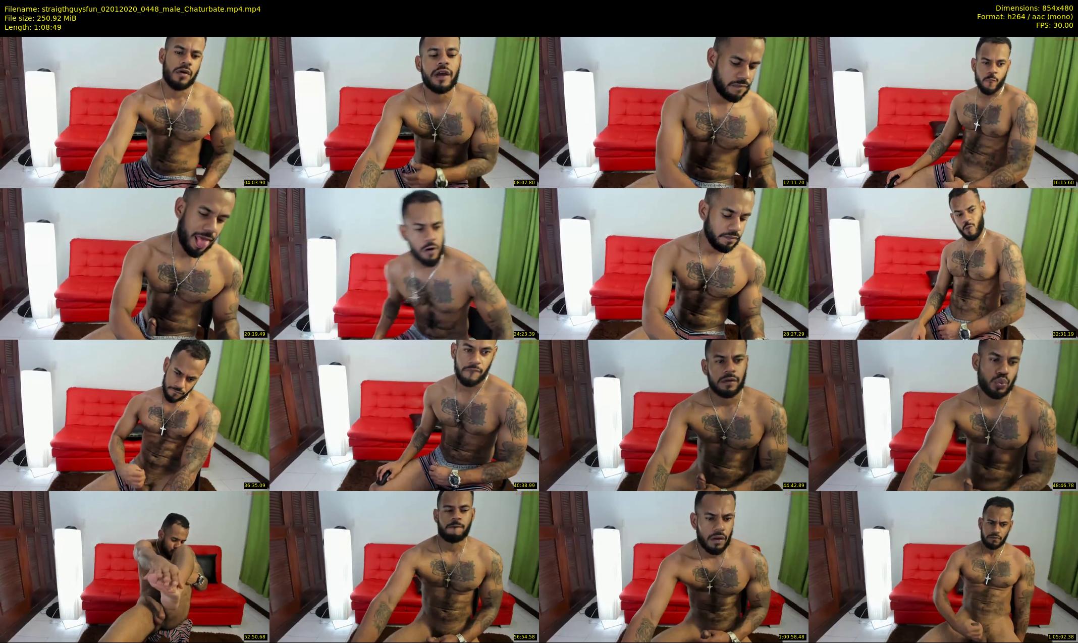 straigthguysfun — 69 minute Chaturbate male cam show recording, 480p, Jan 2, 2020