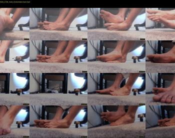 thebarefootgamer — 153 minute Chaturbate male cam show recording, 720p, Jan 1, 2020
