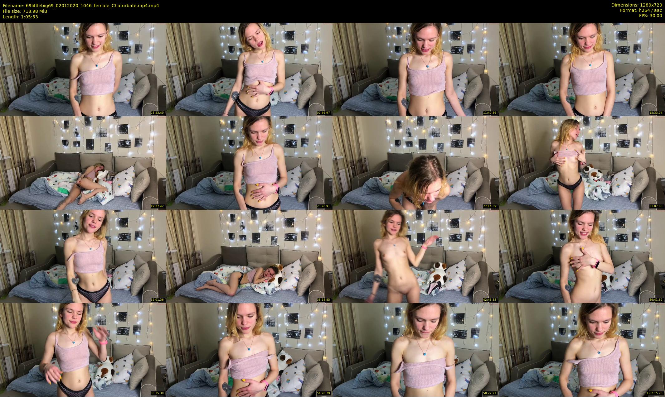 69littlebig69 — 66 minute Chaturbate couple cam show recording, 720p, Jan 2, 2020