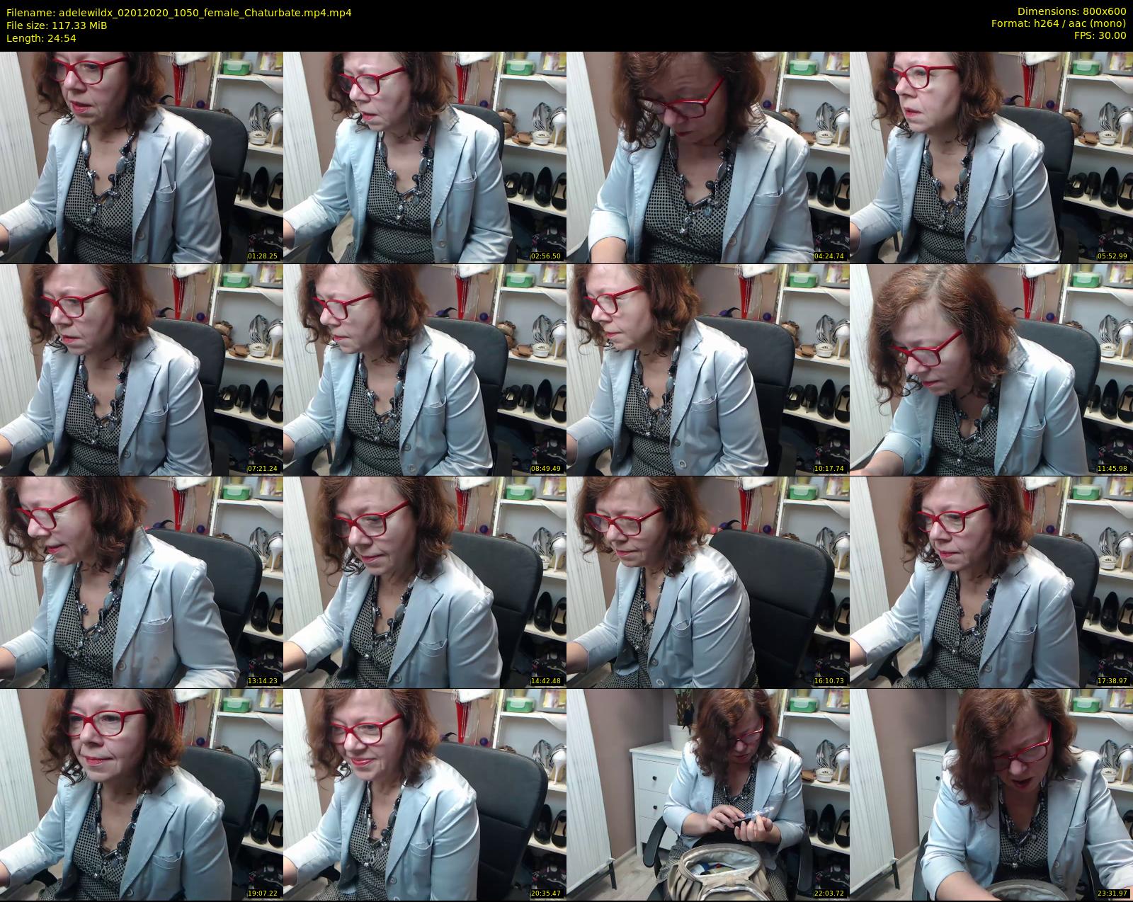 adelewildx — 25 minute Chaturbate female cam show recording, 480p, Jan 2, 2020