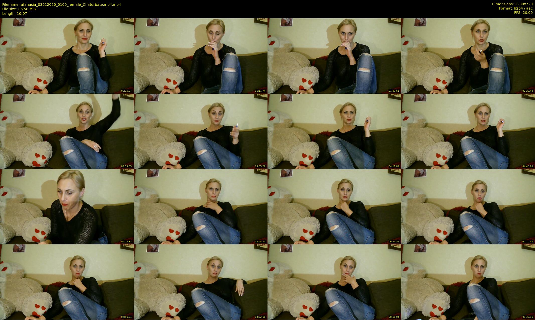 afanasia — 11 minute Chaturbate female cam show recording, 720p, Jan 3, 2020