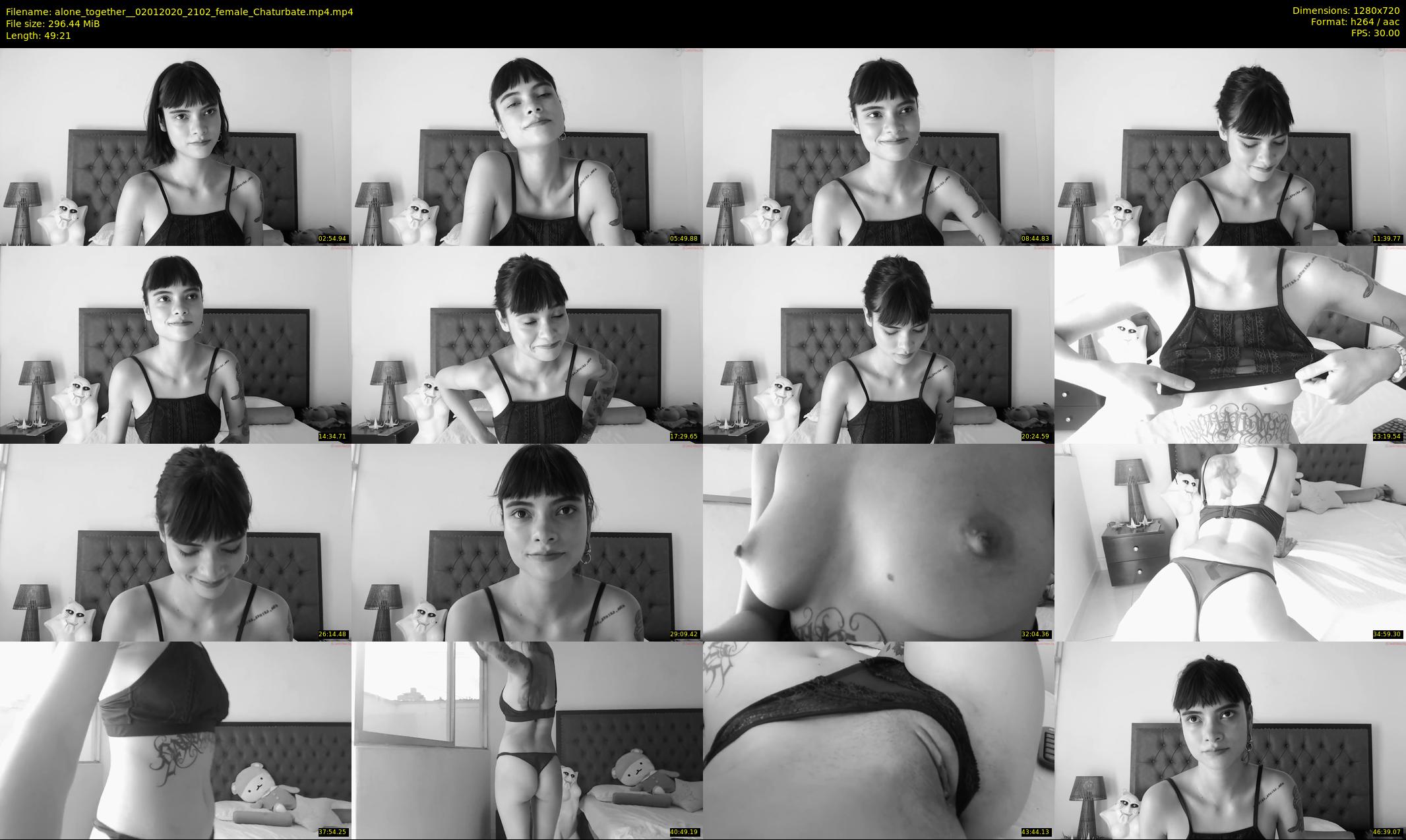 alone_together_ — 50 minute Chaturbate female cam show recording, 720p, Jan 2, 2020