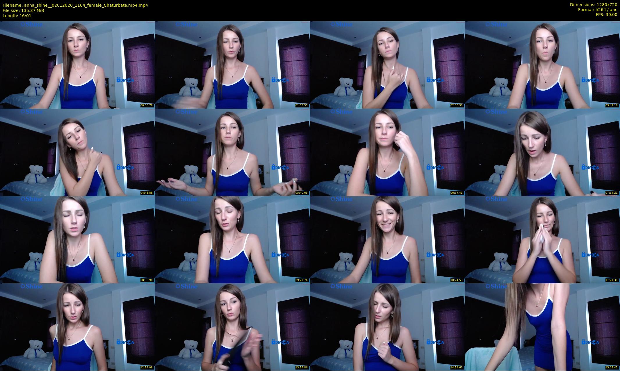 anna_shine_ — 17 minute Chaturbate female cam show recording, 720p, Jan 2, 2020