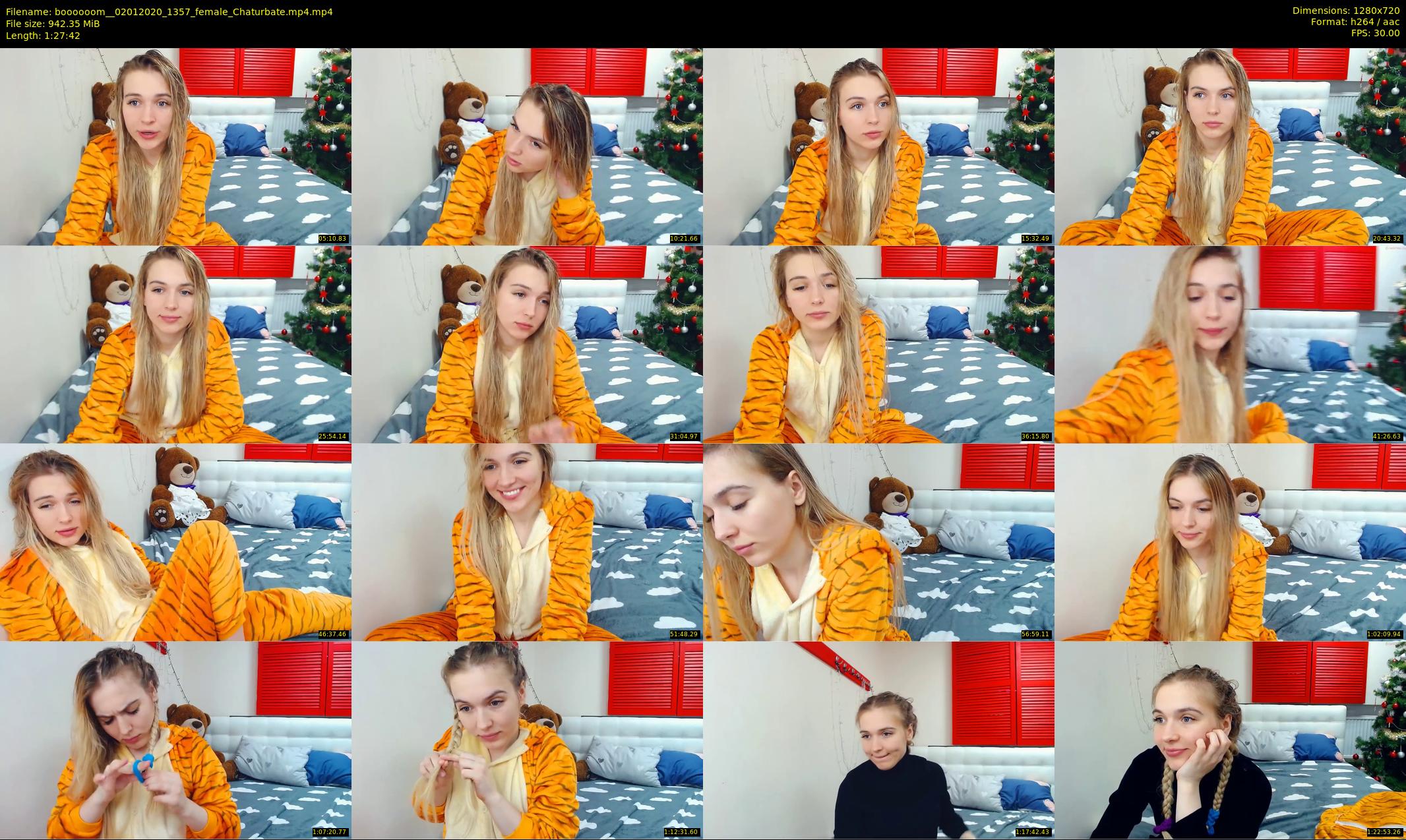 boooooom_ — 88 minute Chaturbate female cam show recording, 720p, Jan 2, 2020