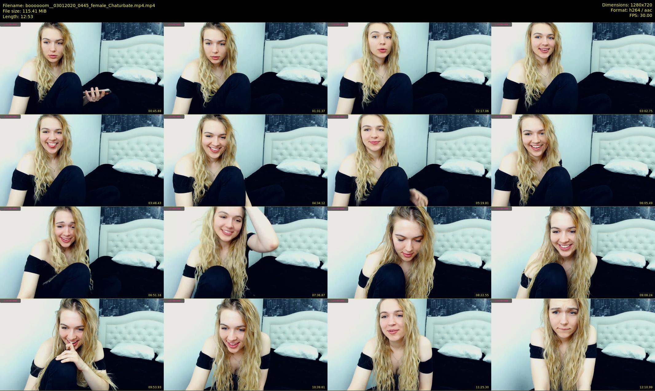 boooooom_ — 13 minute Chaturbate female cam show recording, 720p, Jan 3, 2020