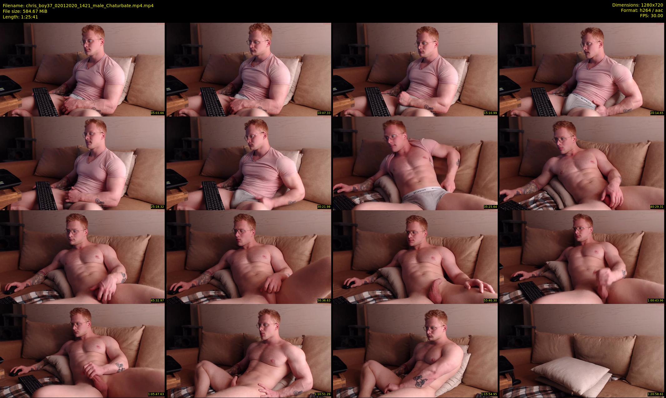 chris_boy37 — 86 minute Chaturbate male cam show recording, 720p, Jan 2, 2020