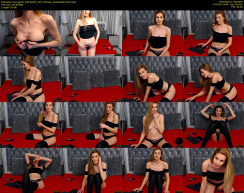 hornygirllx — 59 minute Chaturbate female cam show recording, 480p, Jan 3, 2020