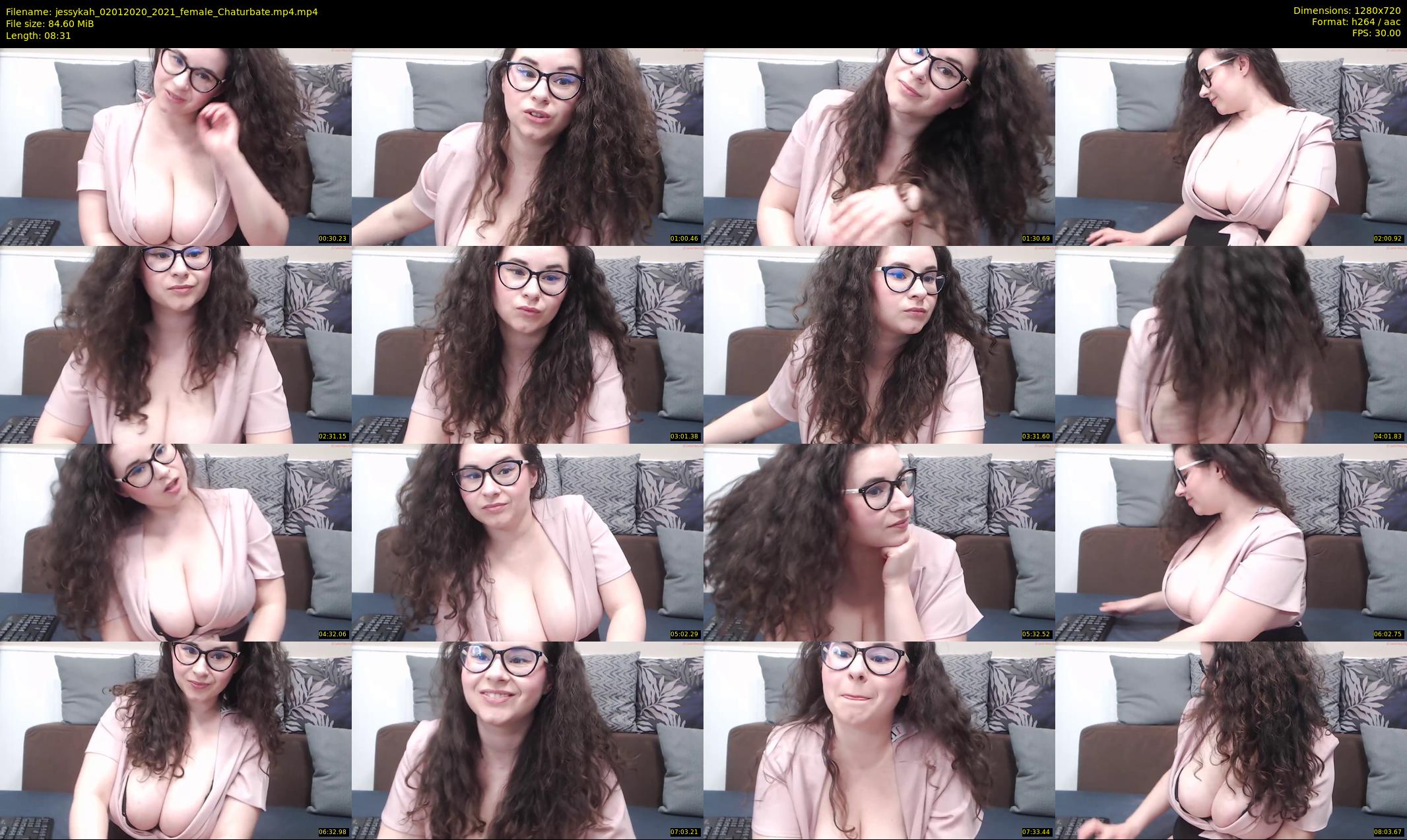 jessykah — 9 minute Chaturbate female cam show recording, 720p, Jan 2, 2020