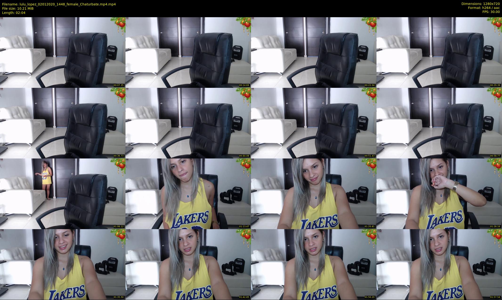 lulu_lopez — 3 minute Chaturbate female cam show recording, 720p, Jan 2, 2020