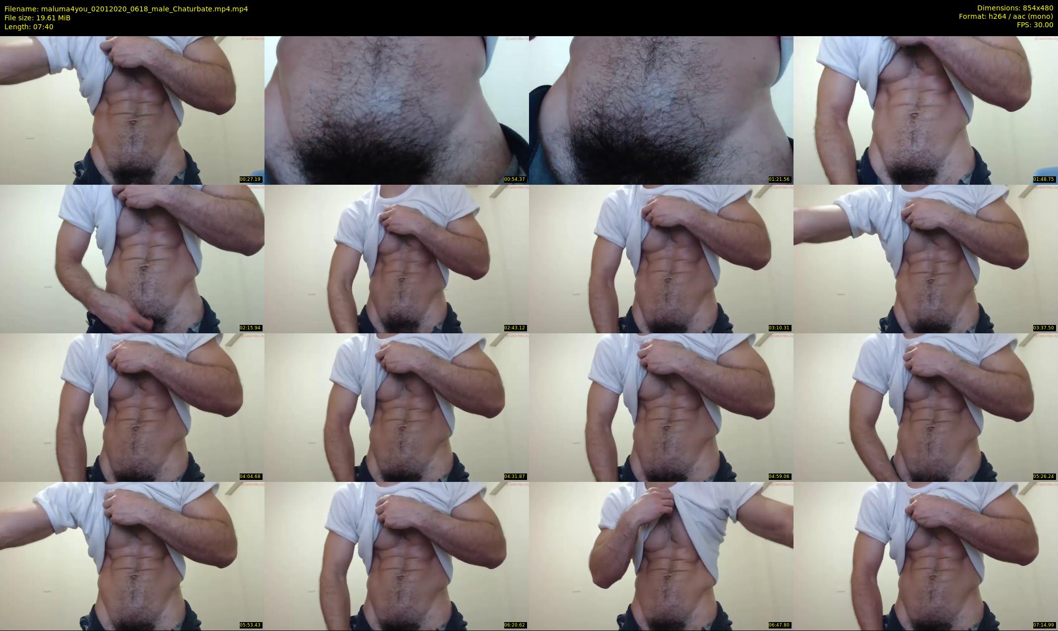 maluma4you — 8 minute Chaturbate male cam show recording, 480p, Jan 2, 2020
