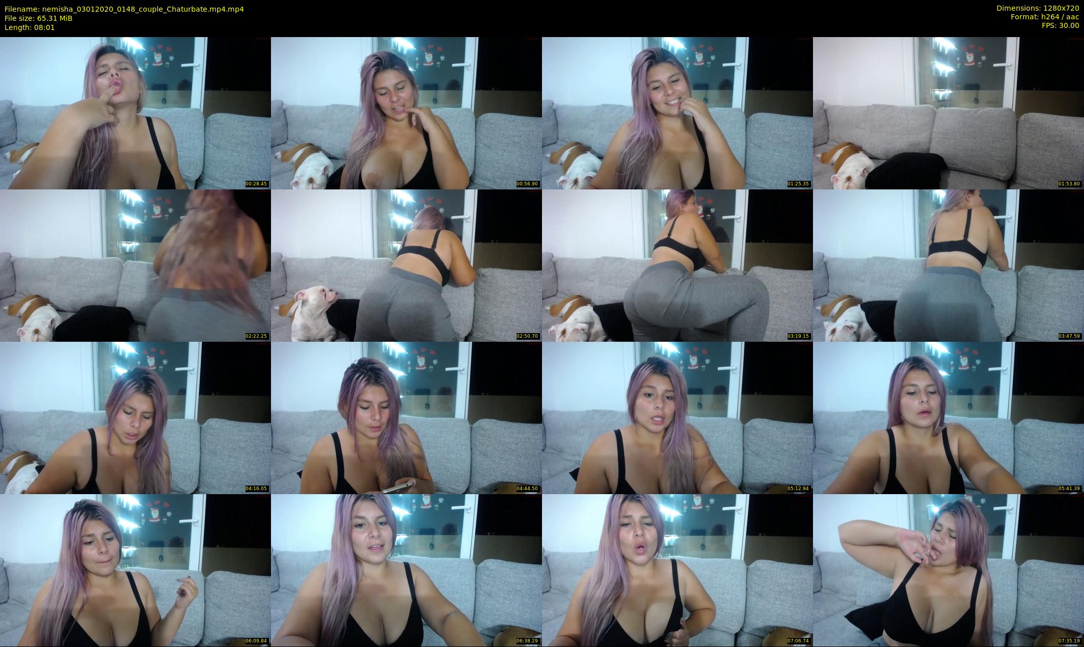 nemisha — 9 minute Chaturbate female cam show recording, 720p, Jan 3, 2020